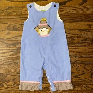 Candyland Scarecrow Appliqué Romper